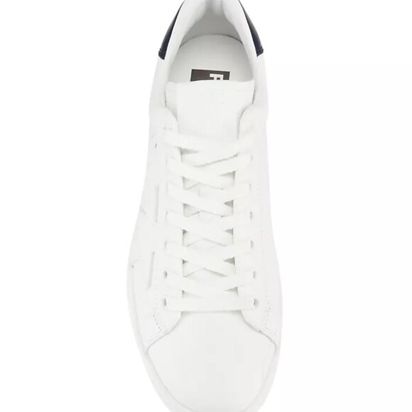 NEW Golden Goose Purestar Leather Sneakers - White/Blue - IT 43/ US 10 - Picture 4 of 5